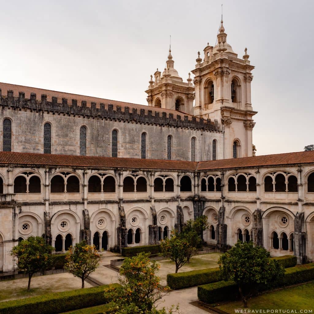 Alcobaca Monastery Courtyard