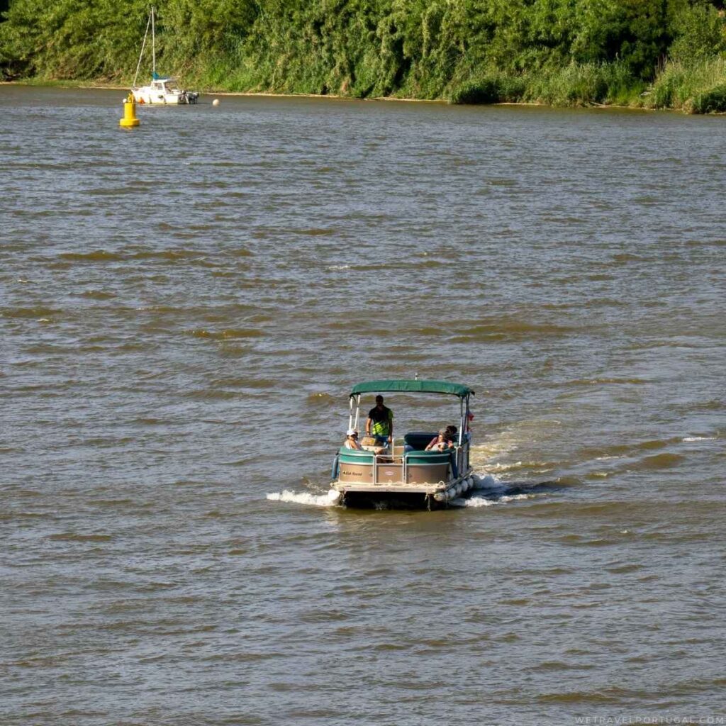 Alcoutim River Crossing boat