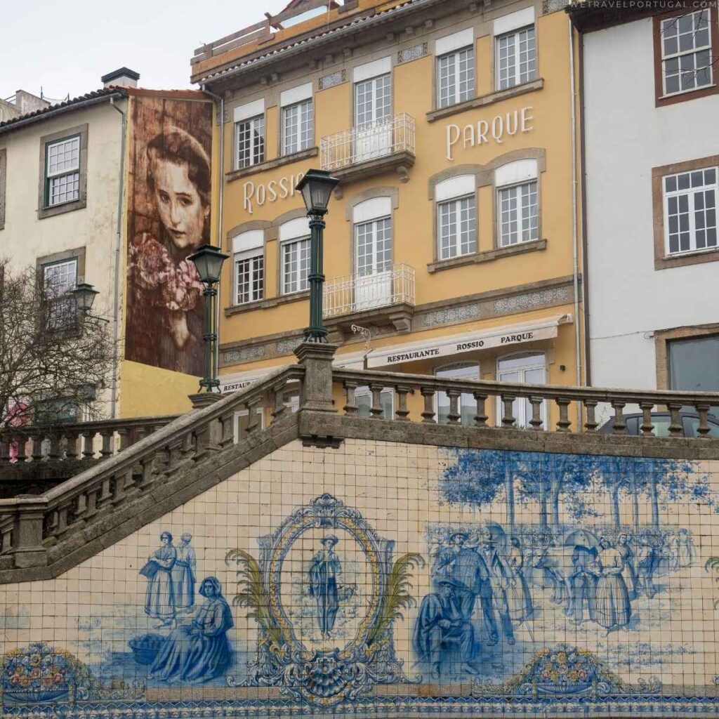 Azulejo Tiles in Viseu
