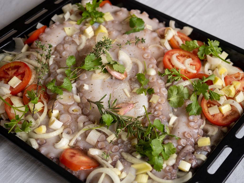 Octopus baking tray Portugal