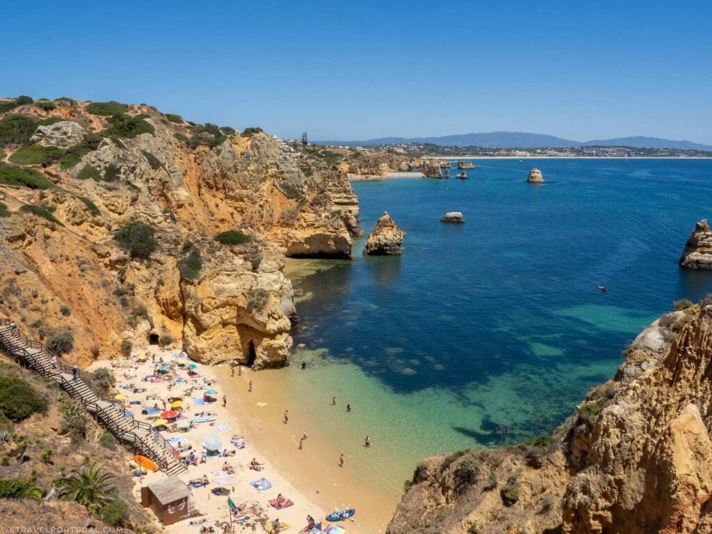 Praia do Camilo Beach in Lagos, Algarve