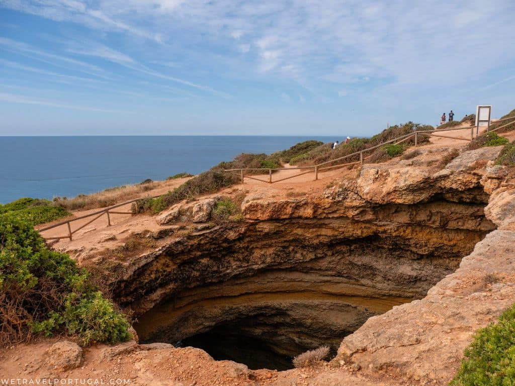 Benagil Cave From Above
