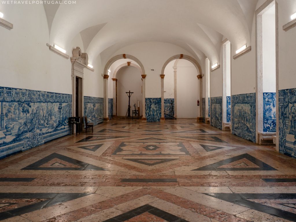 Azulejo Tiles in the Convent of Graca