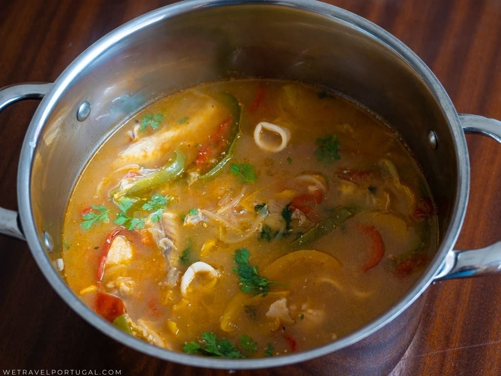 Portuguese fish stew recipe