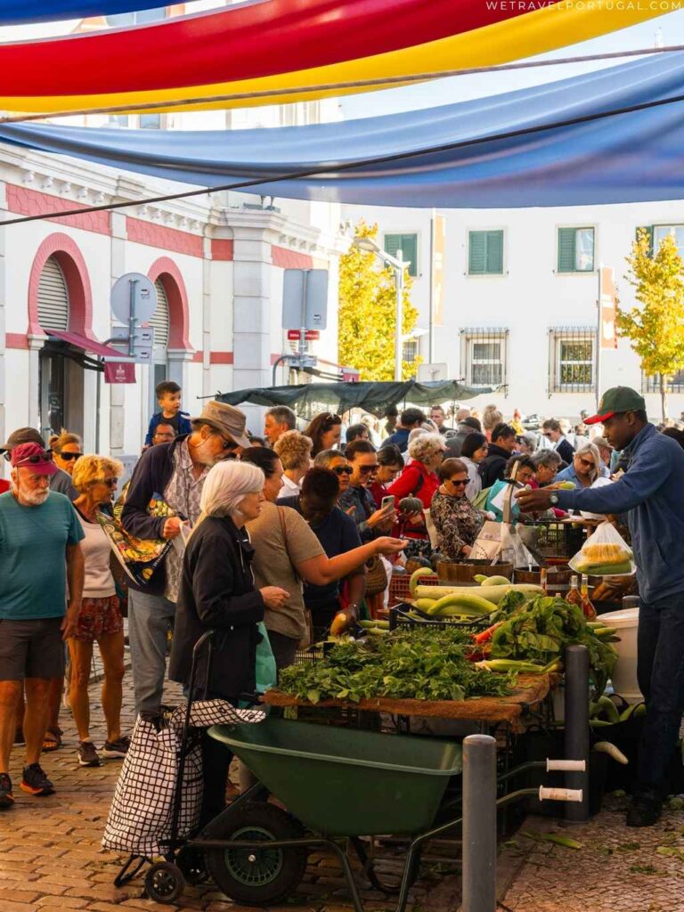 farmers market in loule