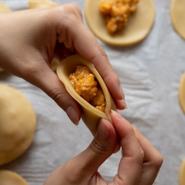 Making Rissois by hand