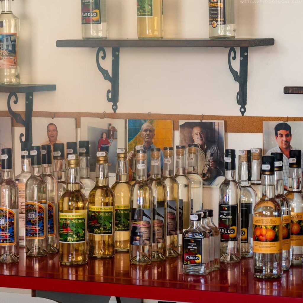 Medronho Bottles with Producers
