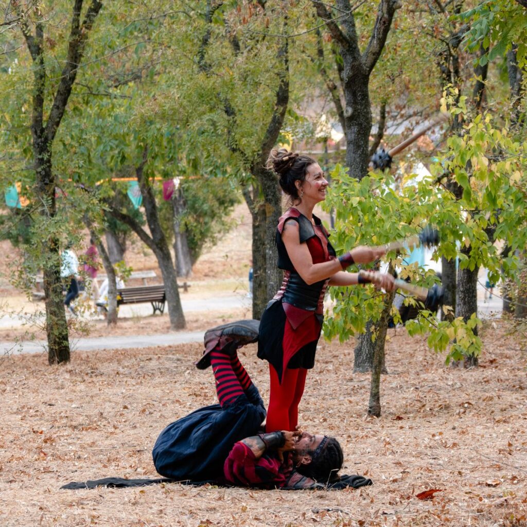 Performers Medieval Fair Portugal