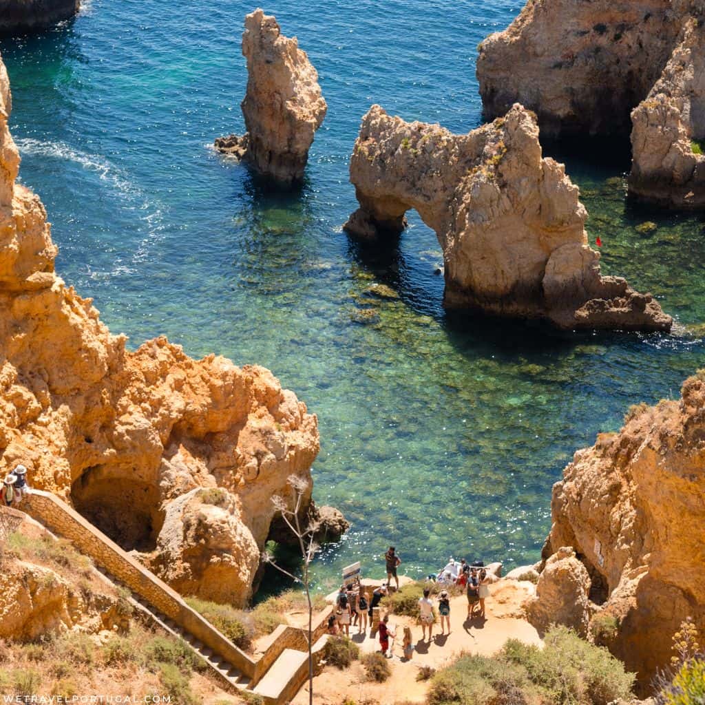 Ponta da Piedade Rock Formations