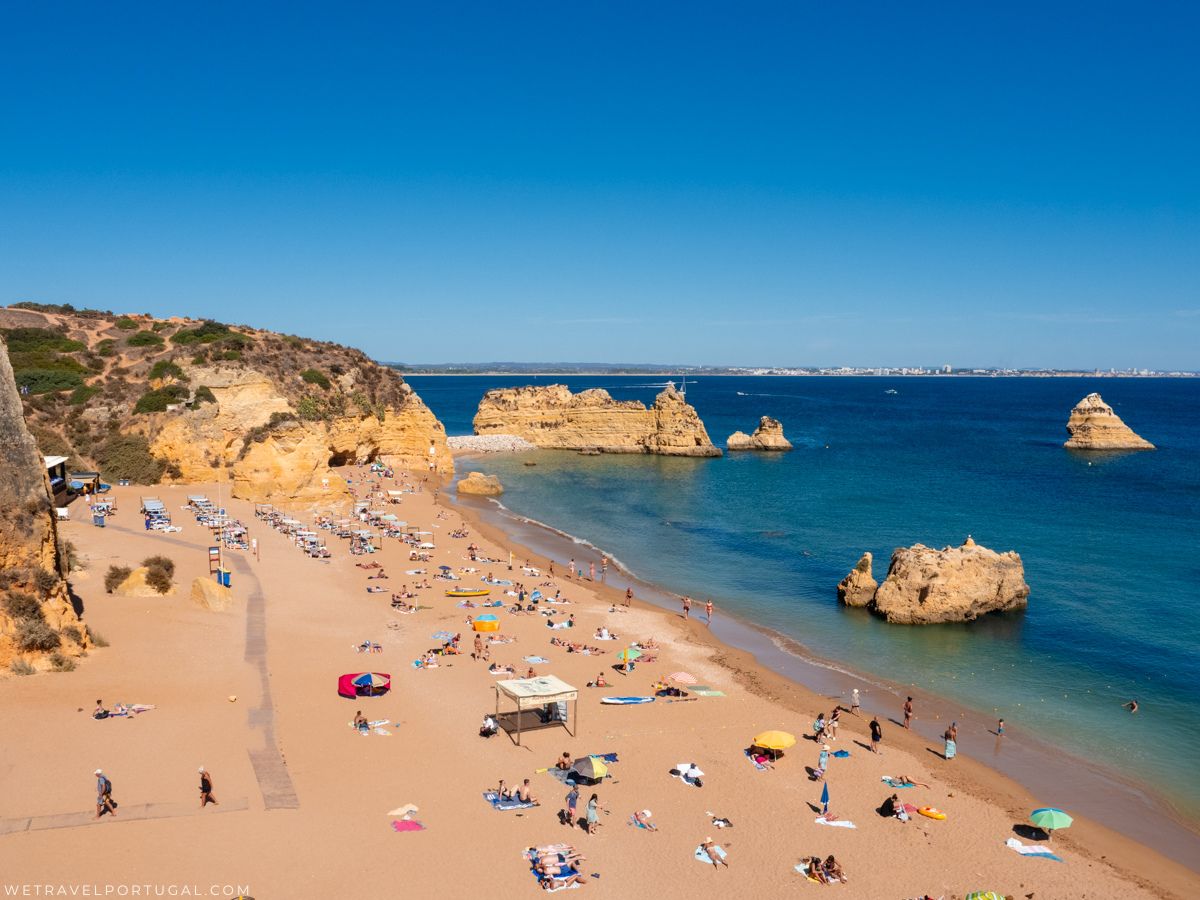 Praia De Dona Ana Dona Ana Beach Lagos Algarve