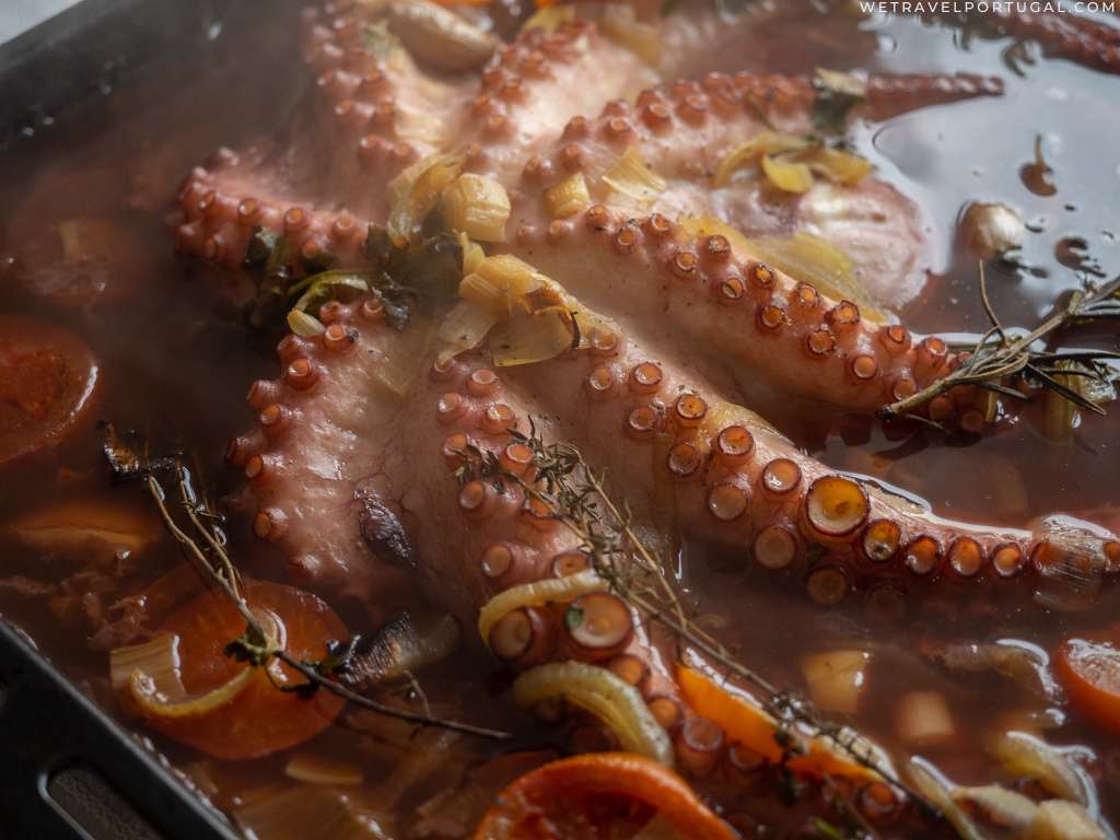 roast octopus