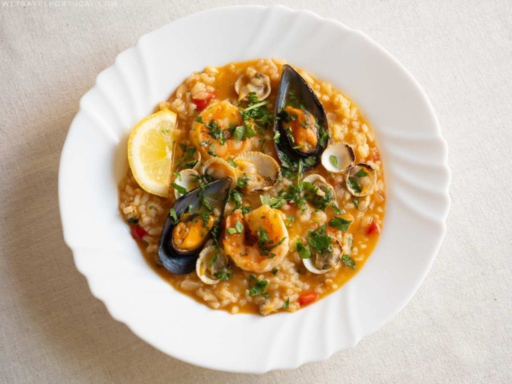 portuguese seafood rice