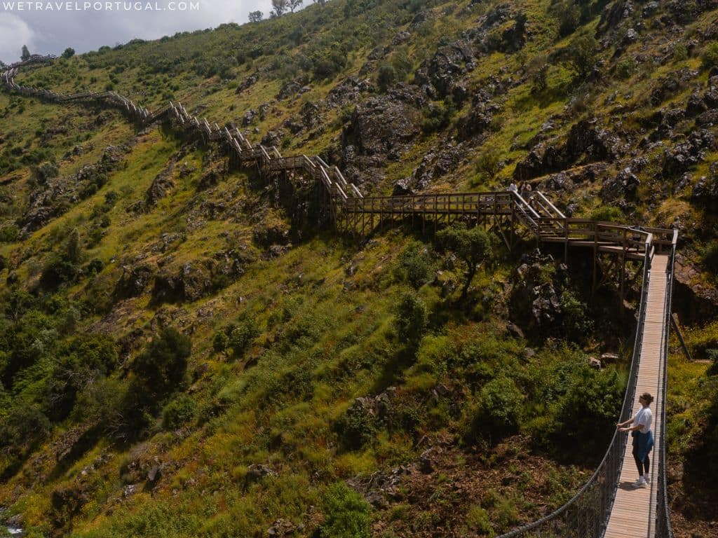Suspended Bridge Monchique hike