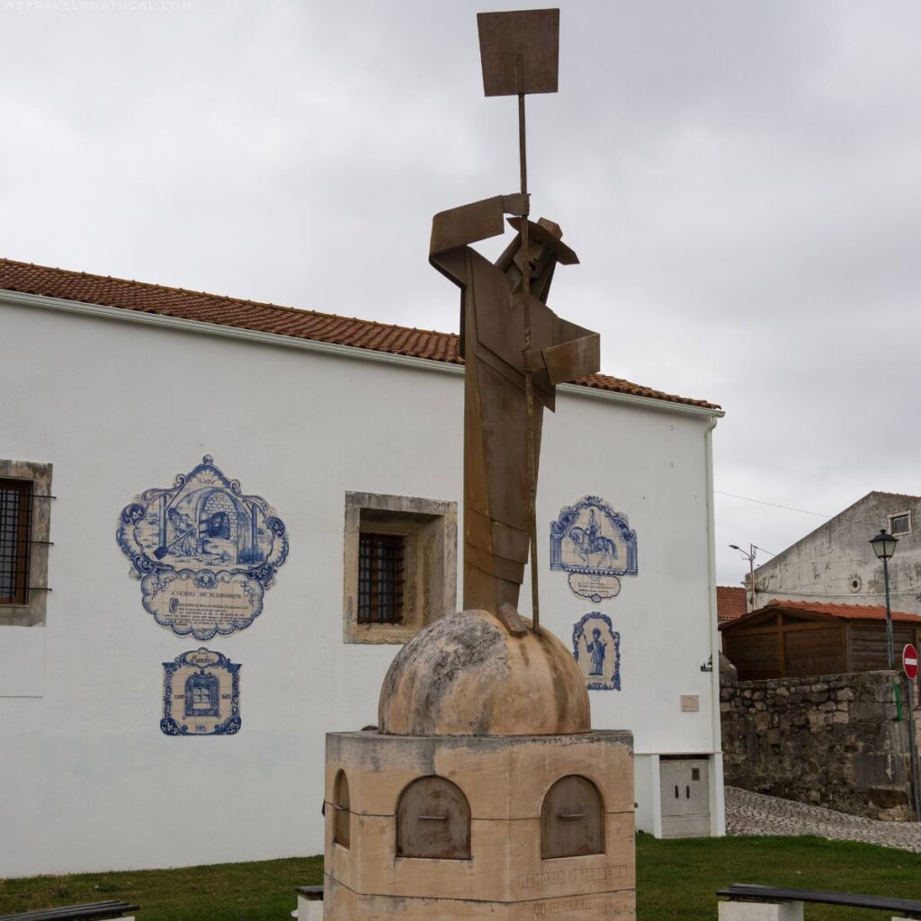 The Baker of Aljuborrota statue
