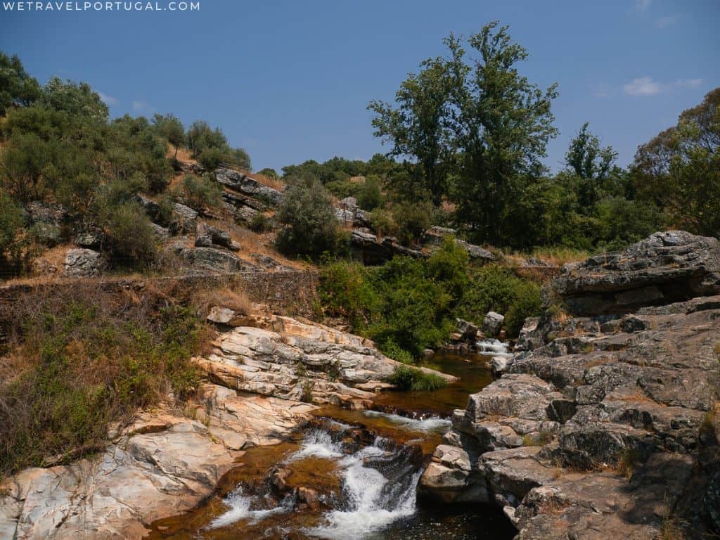 Waterfall Sao Mamede Alentejo
